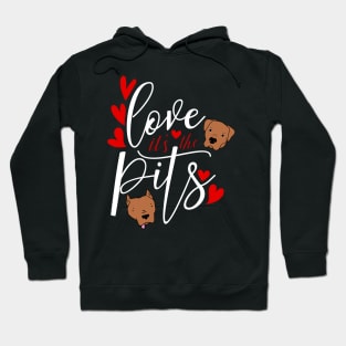 Pit Bull Love Valentine Day Shirt Pit Bull Mom Pit Bull Tee Hoodie